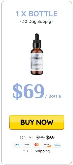 LipoSlend 1 Bottle Price